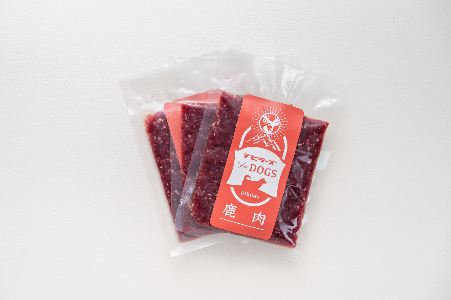 【犬・猫用】鹿肉100%挽きたてミンチ 100g×3